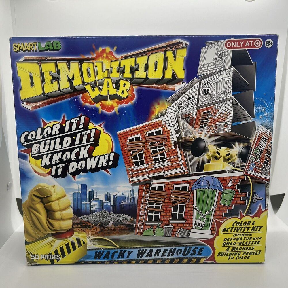 Demolition Lab Wacky Warehouse (2014, Smart Lab) New In Open Box